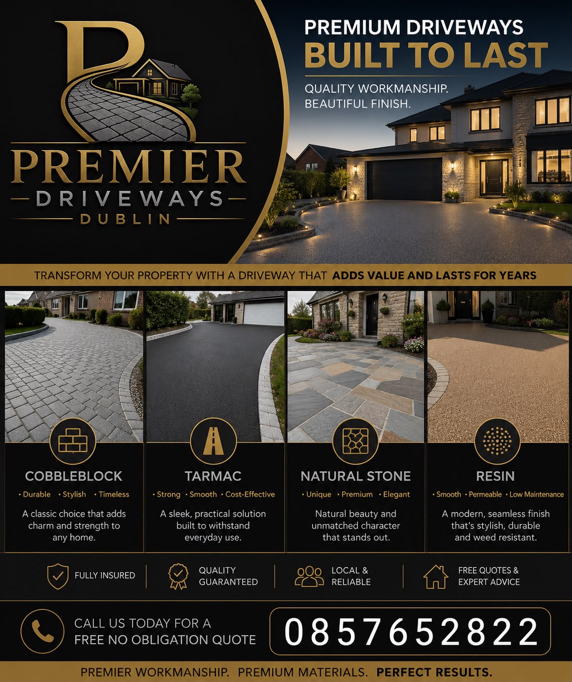 Premier Driveways Dublin — premium driveways built to last
